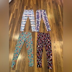 Lularoe size small/medium one size legging bundle